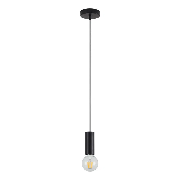 Φωτιστικό Οροφής Μονόφωτο Homelighting Adept Tube 77-8266 Black
