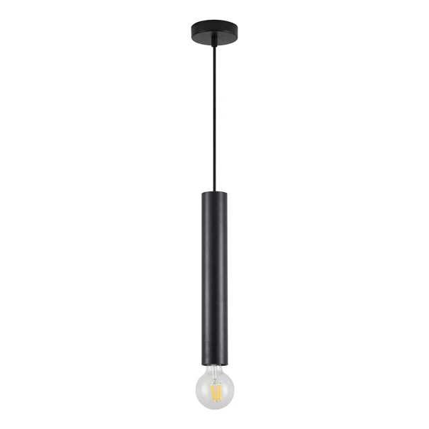 Φωτιστικό Οροφής Μονόφωτο Homelighting Adept Tube 77-8269 Black