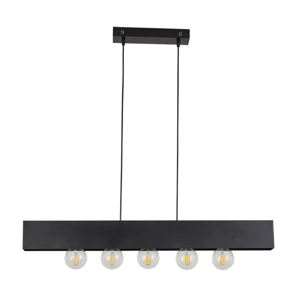 Φωτιστικό Οροφής Πολύφωτο Homelighting Tale 77-8254 Black