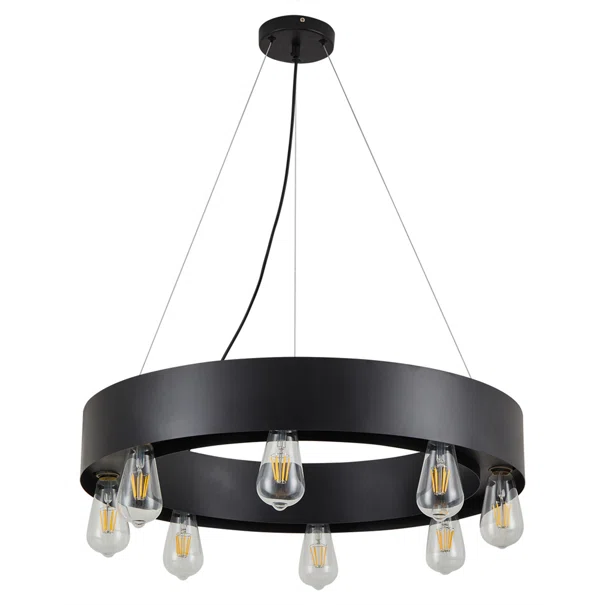 Φωτιστικό Οροφής Πολύφωτο Homelighting Tale 77-8255 Black