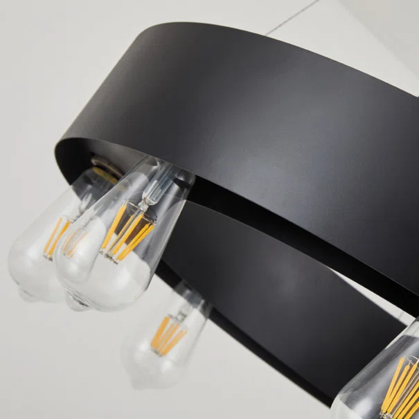 Φωτιστικό Οροφής Πολύφωτο Homelighting Tale 77-8255 Black