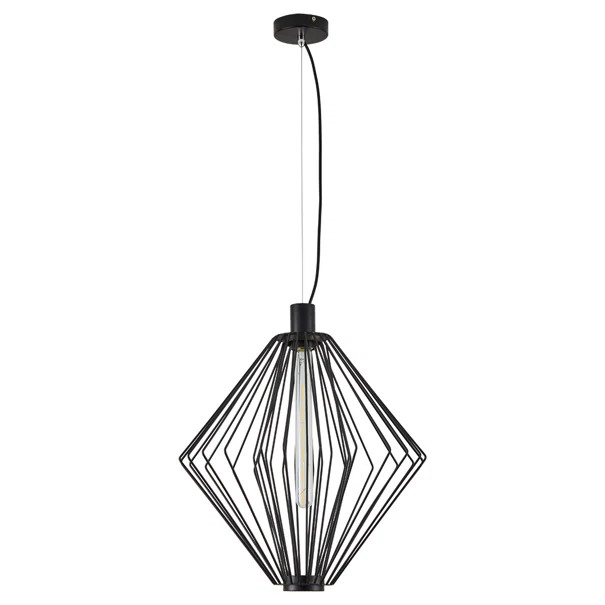 Φωτιστικό Οροφής Μονόφωτο Homelighting Med 77-8229 Black