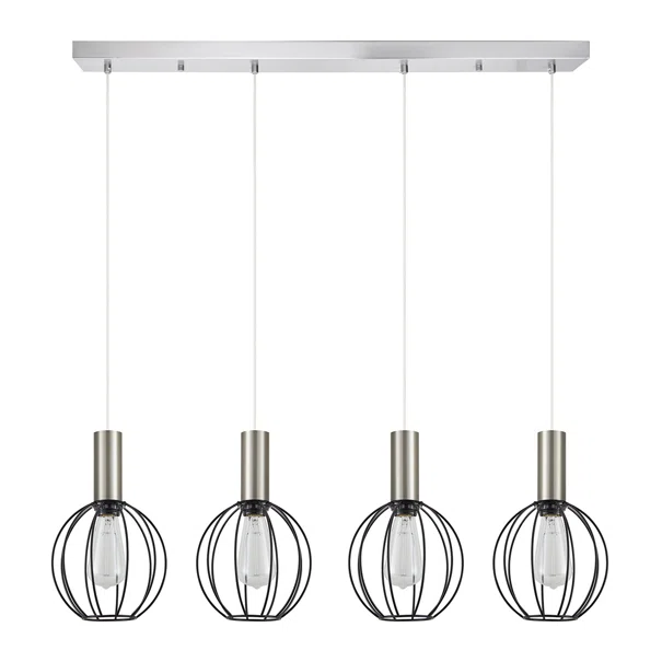 Φωτιστικό Οροφής Πολύφωτο Homelighting 77-8448 Nickel