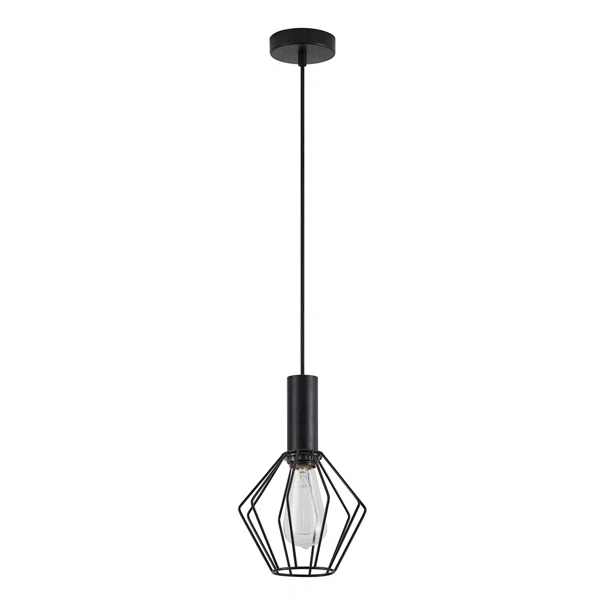 Φωτιστικό Οροφής Μονόφωτο Homelighting 77-8526 Black