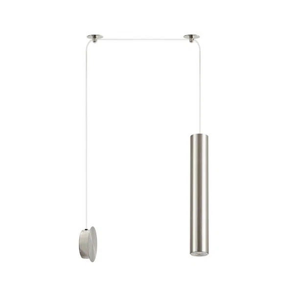 Απλίκα Τοίχου Homelighting Adept Tube 77-8902 Nickel