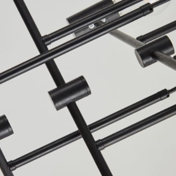 Φωτιστικό Οροφής Πολύφωτο Homelighting 77-8295 Black/White