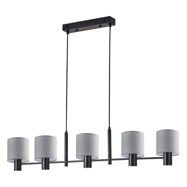 Φωτιστικό Οροφής Πολύφωτο Homelighting 77-8294 Black/Grey