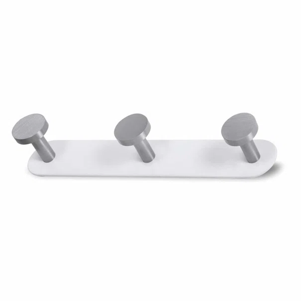 Κρεμάστρα Τοίχου 3 Θέσεων Grekon 453 White