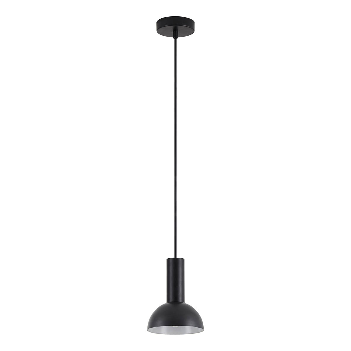 Φωτιστικό Οροφής Μονόφωτο Homelighting 77-8554 Black