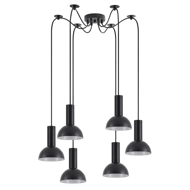 Φωτιστικό Οροφής Πολύφωτο Homelighting 77-8555 Black