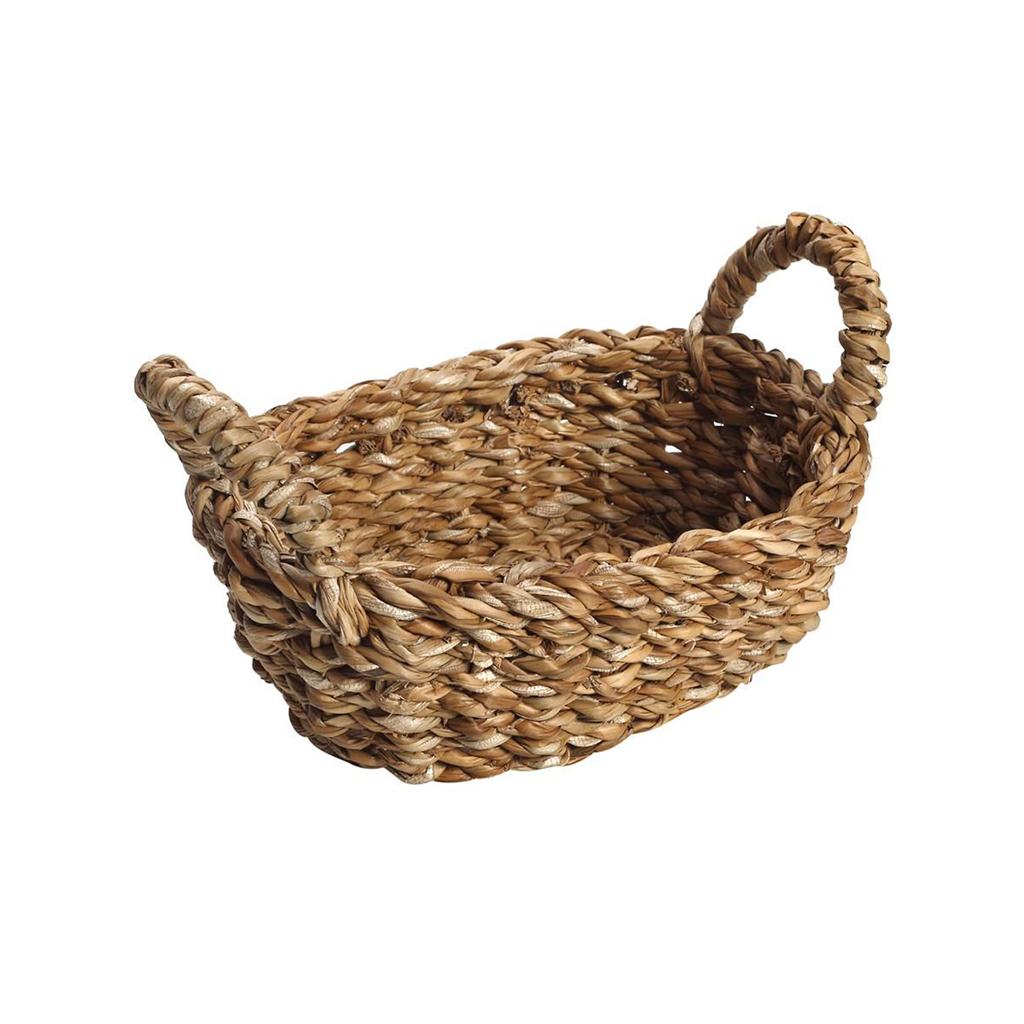 Καλάθι Ψωμιού Με Χερούλια Espiel Seagrass Small KAG128