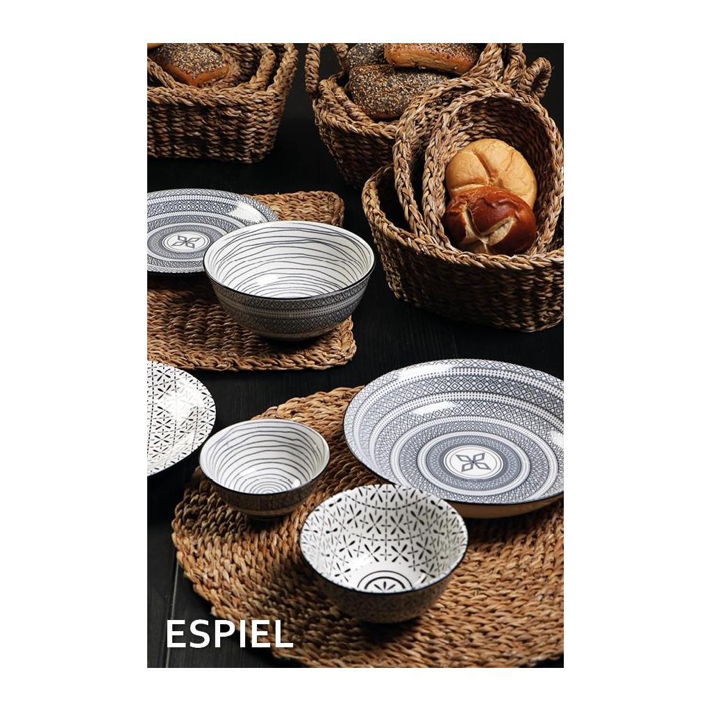 Καλάθι Ψωμιού Με Χερούλια Espiel Seagrass Small KAG128