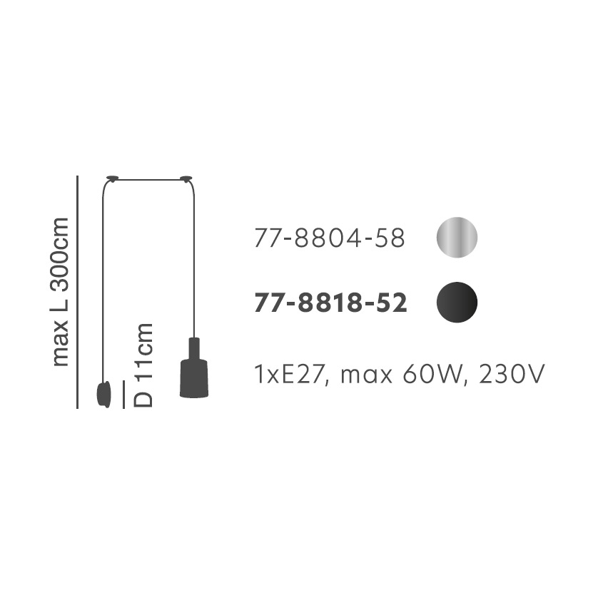 Απλίκα Τοίχου Homelighting 77-8804 Nickel Smoked Φωτιστικά Μοντέρνα Spitishop
