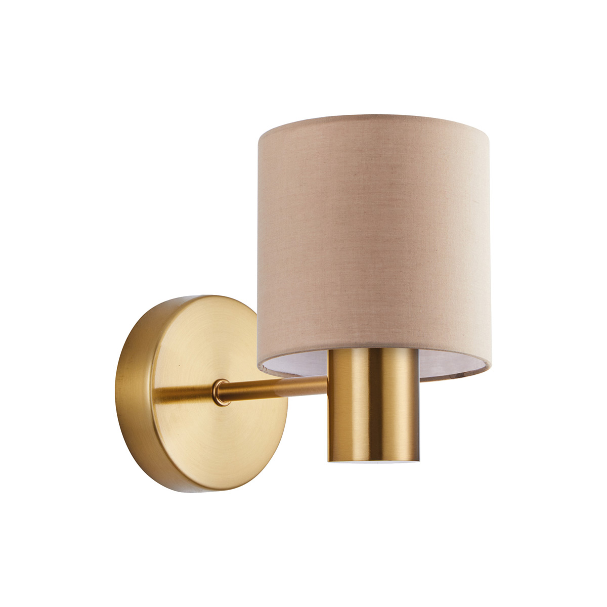 Απλίκα Τοίχου Homelighting 77-8306 Gold/Brown