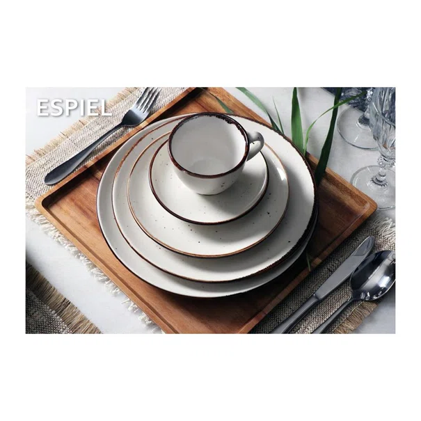 Πιάτο Φρούτου (Φ19) Espiel Terra Cream TLK103K6
