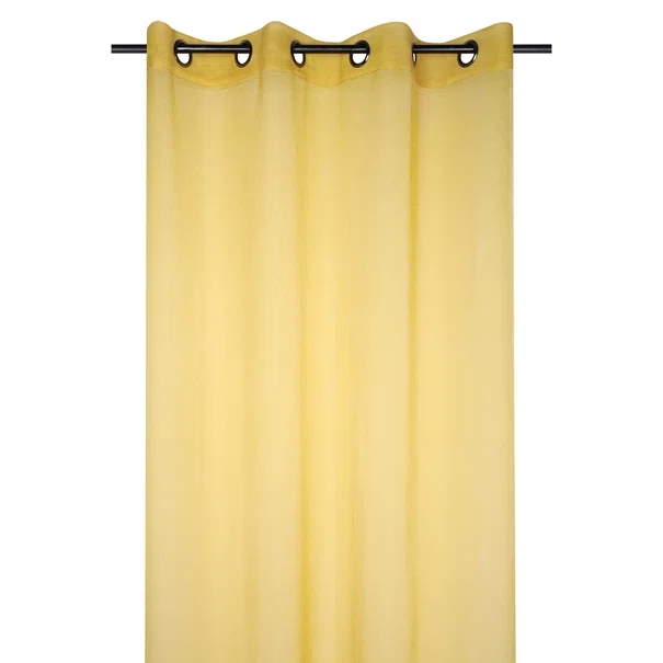 Κουρτίνα (140x280) Με Τρουκς S-F Monna Jaune R91697011VL