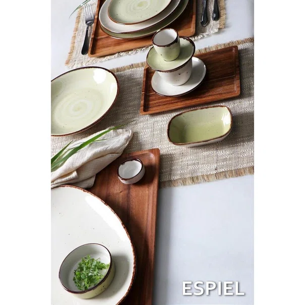 Πιάτο Φαγητού Ρηχό (Φ24.5) Espiel Terra Green TLH102K6