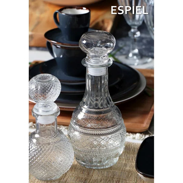 Πιάτο Φαγητού Ρηχό (Φ25) Espiel Terra Grey TLG101K6