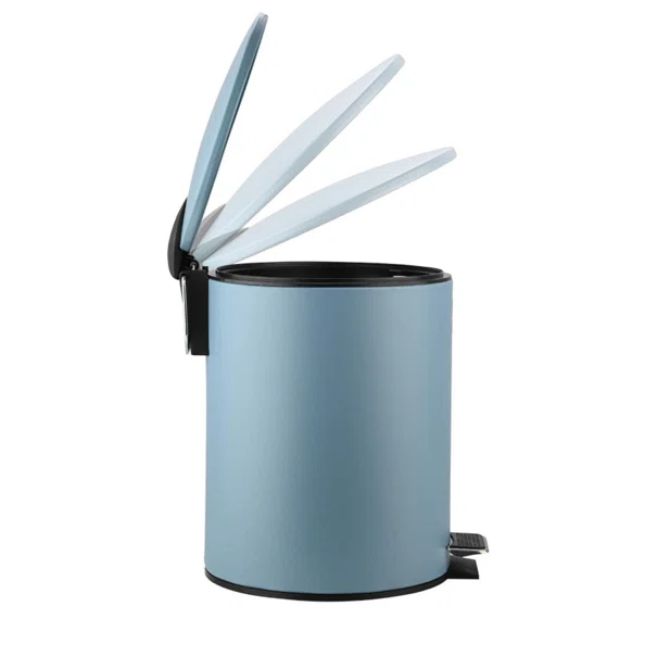 Κάδος Απορριμμάτων Μπάνιου (Φ20x28) Homely 5lt Classic Blue Matt 02-3777