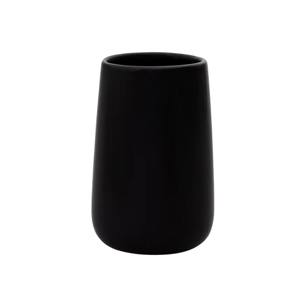 Ποτηροθήκη Μπάνιου Estia Bamboo Black 02-4606