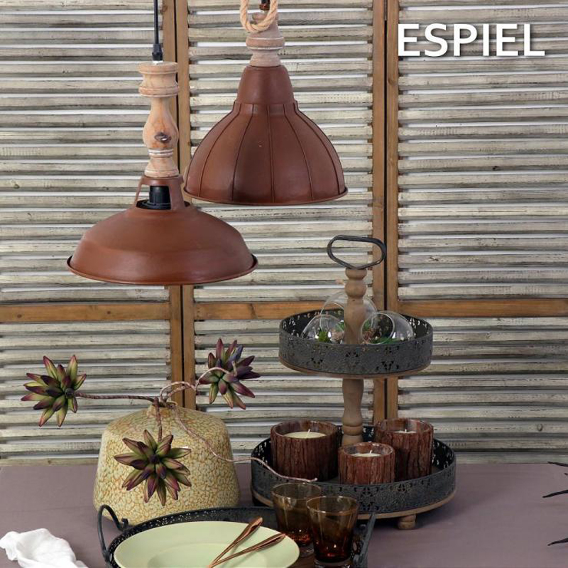Φωτιστικό Οροφής Μονόφωτο Espiel Rin105 Φωτιστικά Κρεμαστά Spitishop