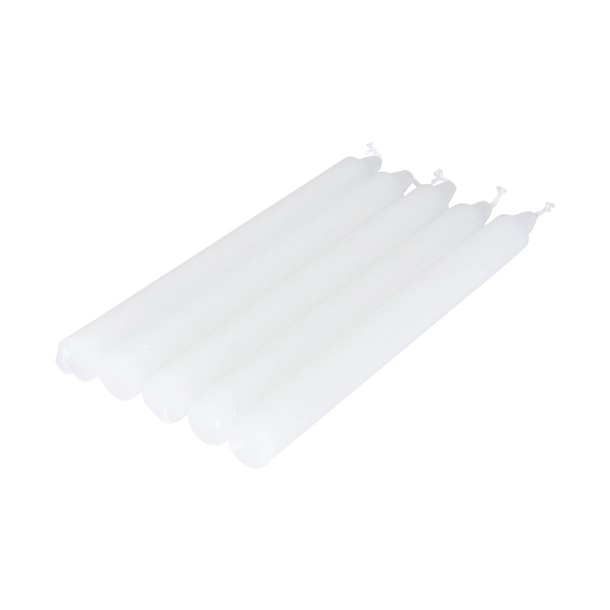 Κεριά Για Κηροπήγιο 20εκ. (Σετ 5τμχ) L-C Essentiel Blanc 6BGT101BC