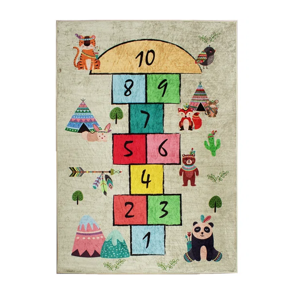 Παιδικό Χαλί (135x200) Dimcol Hopscotch 284