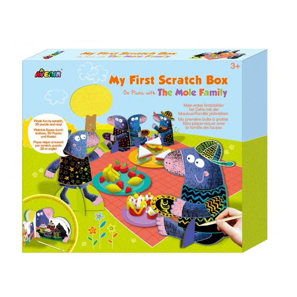 Παιχνίδι Χειροτεχνίας & Ζωγραφικής Scratch Avenir Go Picnic