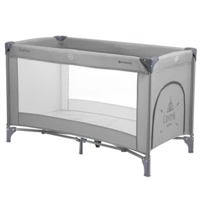 Παρκοκρέβατο (6+ Μηνών/Έως 15kg) Kikka Boo So Gifted Grey 2023