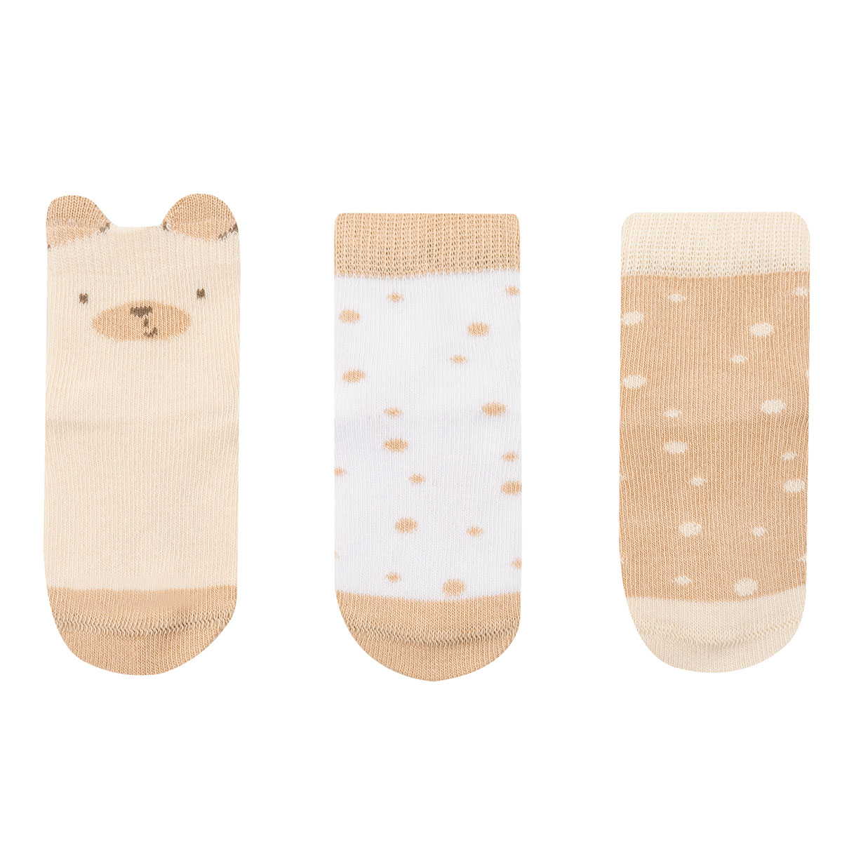 Βρεφικά Καλτσάκια (Σετ 3 Ζεύγη) Kikka Boo My Teddy