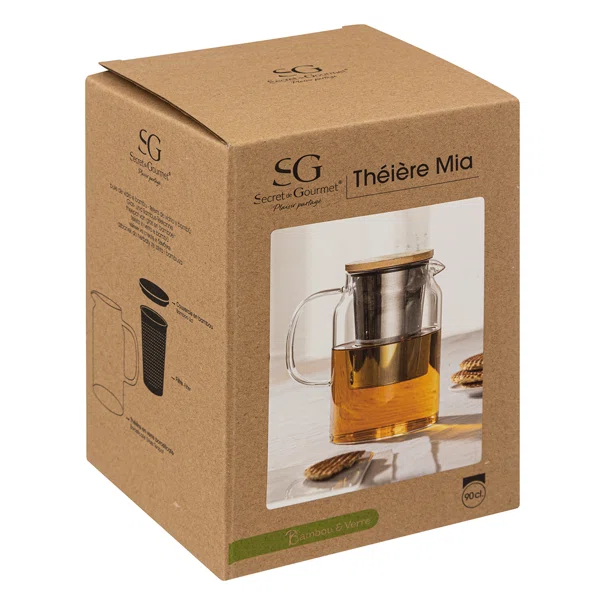 Τσαγιέρα Με Φίλτρο 900ml S-D Mia 188874