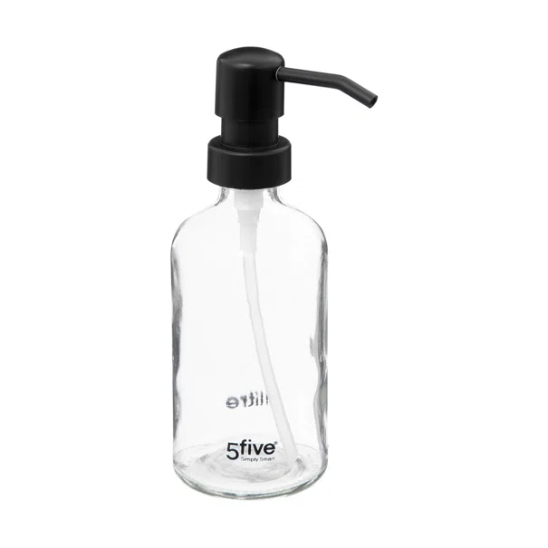 Dispenser Μπάνιου 250ml (Φ6.3x18) F-V Transparent 174798A