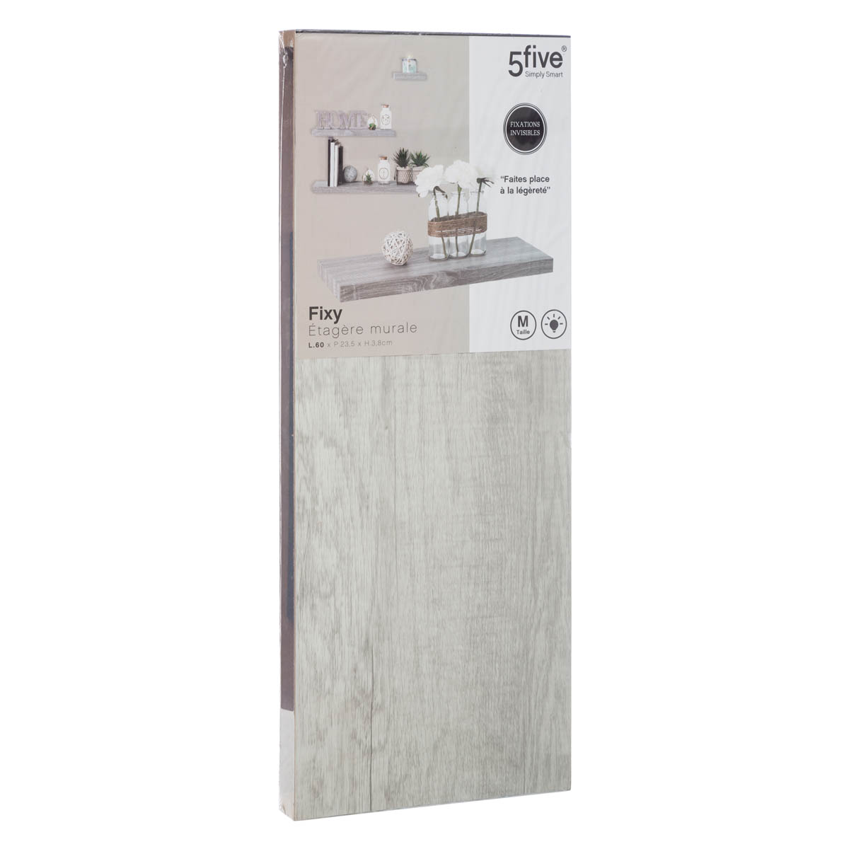 Ράφι Τοίχου (60X23 5X3 8) F-V Grey 138953D Όσα Αγαπήσατε Περισσότερο Μόλις Ξαναήρθαν - Είναι Πάλι Εδώ τα Είδη Οργάνωσης Που Spitishop