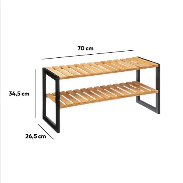 Παπουτσοθήκη 6 Θέσεων (70X26X34 5) F-V Bamboo 167879 Όσα Αγαπήσατε Περισσότερο Μόλις Ξαναήρθαν - Είναι Πάλι Εδώ τα Έπιπλα Που Spitishop