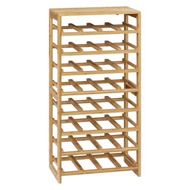Επιδαπέδια Κάβα Ποτών Για 32 Μπουκάλια (45x24x89) F-V Bamboo 189635