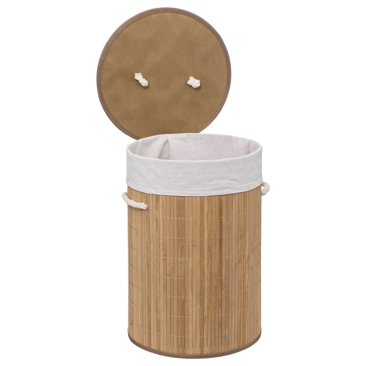 Καλάθι Απλύτων (Φ35X50) F-V Bamboo 174780 Όσα Αγαπήσατε Περισσότερο Μόλις Ξαναήρθαν - Είναι Πάλι Εδώ τα Είδη Μπάνιου Που Spitishop