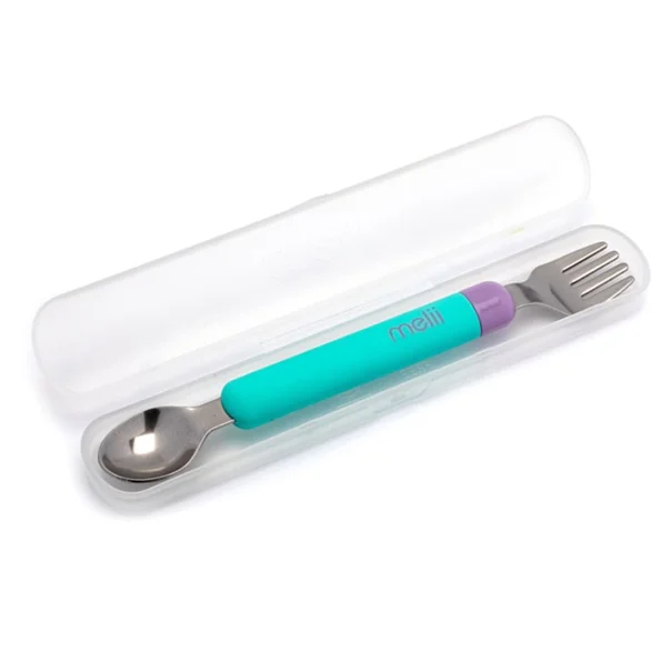 Κουταλοπίρουνο Με Θήκη Melii Spork On the Go MEL11200