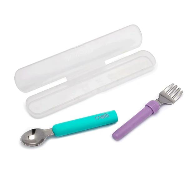 Κουταλοπίρουνο Με Θήκη Melii Spork On the Go MEL11200