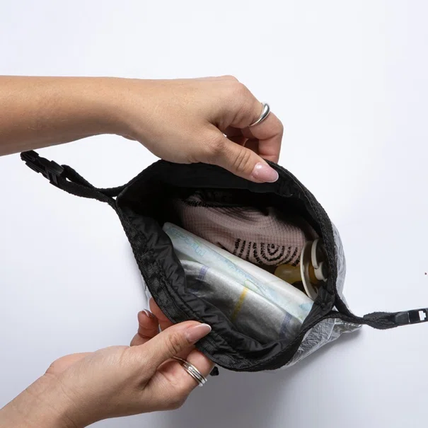 Οργανωτής Καροτσιού Minene Quick Pouch Silver