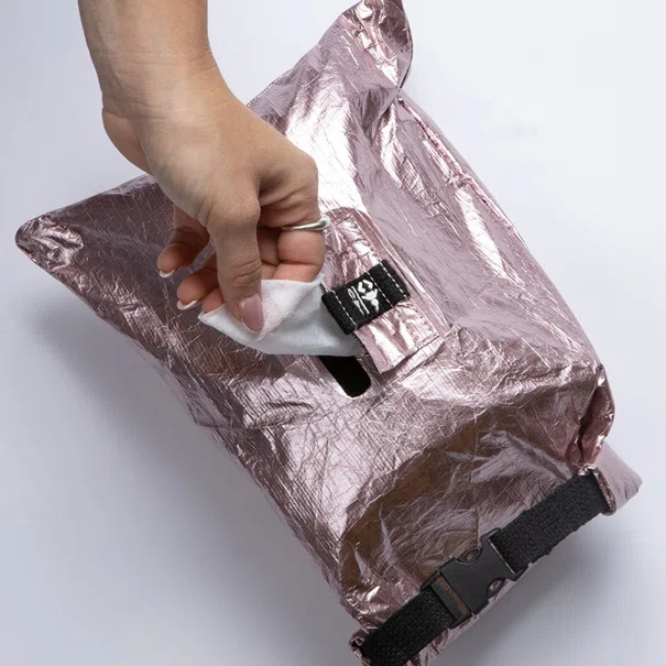 Οργανωτής Καροτσιού Minene Quick Pouch Metallic Pink