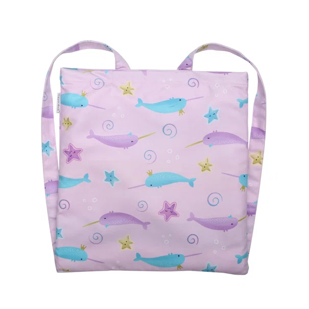Παιδική Πετσέτα Θαλάσσης Microfiber 2 Όψεων (71x145) FlapjackKids Narwhal/Starfish