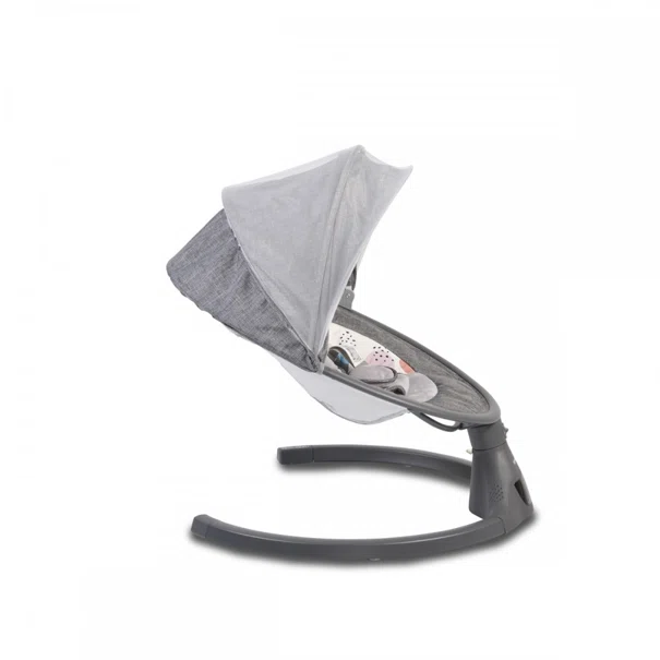 Ηλεκτρικό Ρηλάξ Με Μουσική (0-6 Μηνών/Έως 9kg) Cangaroo iSwing Dark Grey