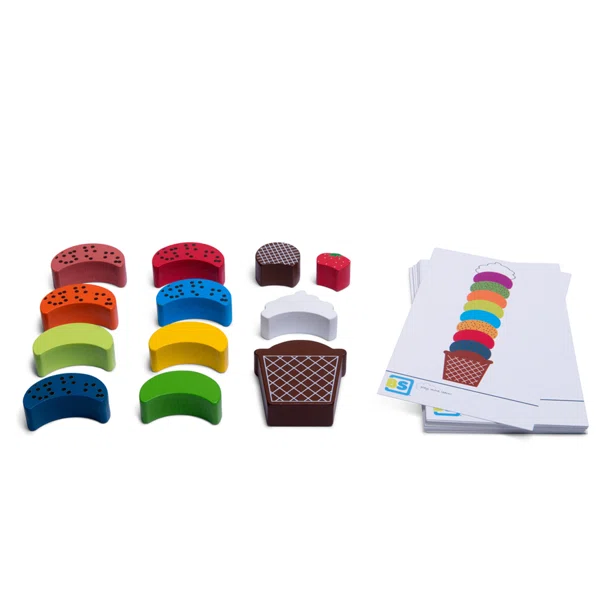 Ξύλινο Παιχνίδι Ισορροπίας Bs Toys Ice Dream