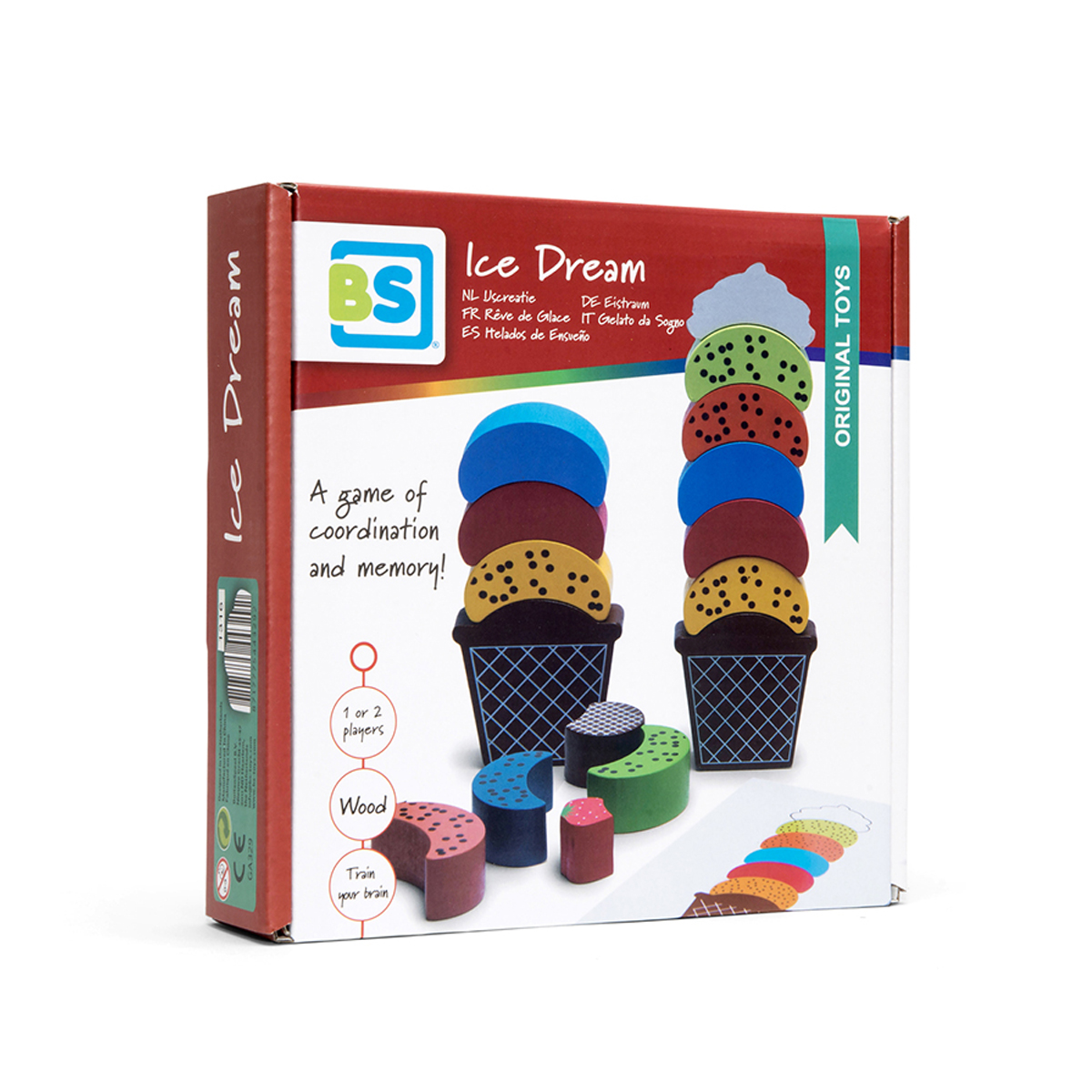 Ξύλινο Παιχνίδι Ισορροπίας Bs Toys Ice Dream Παιχνίδια Δραστηριοτήτων Spitishop