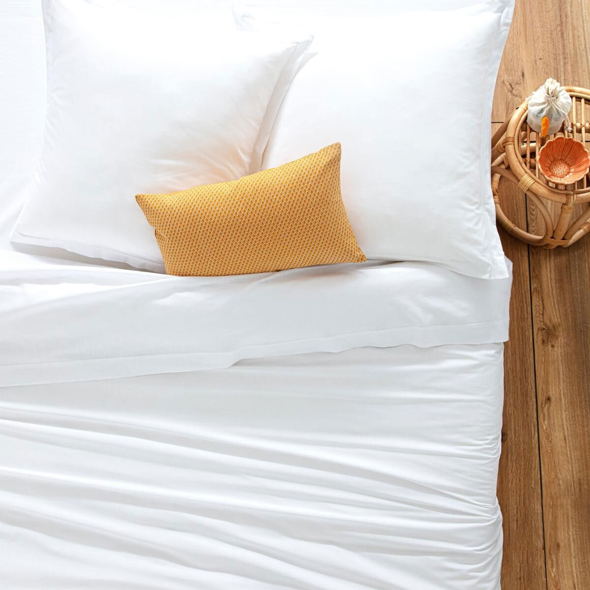 Διακοσμητική Μαξιλαροθήκη (63x63) A-S D'Oreiller White 178570Z
