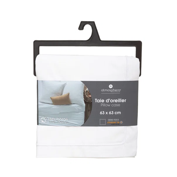 Διακοσμητική Μαξιλαροθήκη (63x63) A-S D'Oreiller White 178570Z