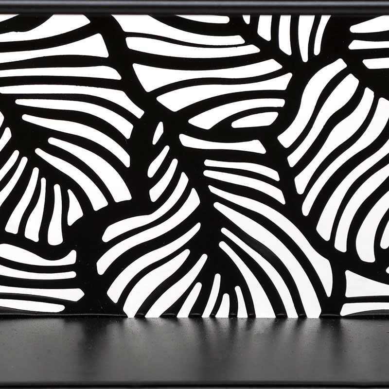 Ραφιέρα Τοίχου (39 3X10 5X36) A-S Murale Black 166731A Οργάνωση & Αποθήκευση Ράφια Μεταλλικά Spitishop