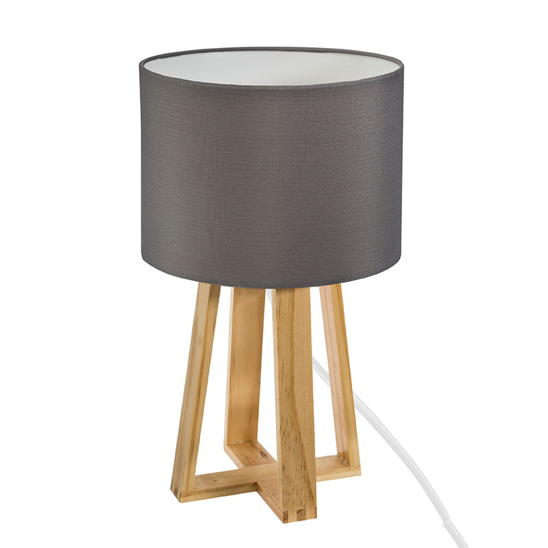 Πορτατίφ A-S Molu Grey 161500B Φωτιστικά Επιτραπέζια Spitishop