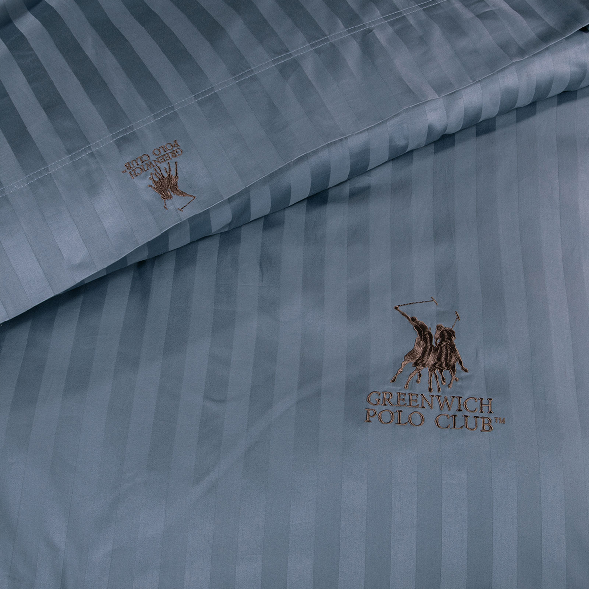 Παπλωματοθήκη Υπέρδιπλη (Σετ 220X240) Greenwich Polo Club Premium 2154 Blue Λευκά Είδη Κρεβατοκάμαρας Παπλωματοθήκες Υπέρδιπλες King Size Spitishop