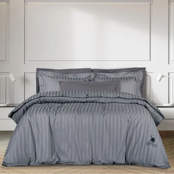 Σεντόνια King Size (Σετ) Greenwich Polo Club Premium 2152 Anthracite